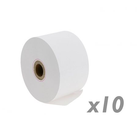 Generico Rollo de Papel Matricial para Impresora de Tickets sin Copia 76mm x 65mm